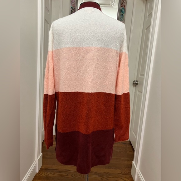 NWT J. Crew Multi Color Long Sweater Cardigan - Picture 4 of 11